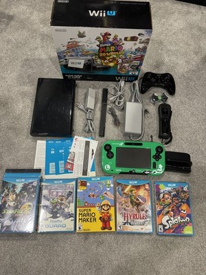Nintendo Wii U 32 GB Super Mario 3D World Deluxe Set Bundle - Tested Works
