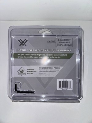 Vortex CM202 Sport Cantilever 30mm Ring Mount for sale online | eBay