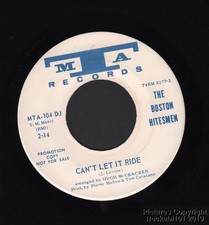 Hear 1966 The Boston Hitesmen Garage / Northern Soul DJ M- 45 Can't Let It Ride