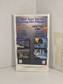 Sega Saturn Cyber Troopers Virtual On Manual ONLY