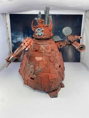 Warhammer 40k Orks Ork Stompa Painted Games Workshop Ork Titan DOW4