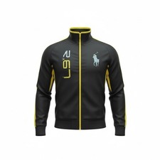Polo Ralph Lauren Big Pony Logo Black XL Performance Track Jacket Youth Boys