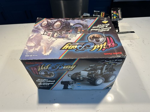 1989 Radio Shack Wild Pony Radio Controlled 4 Wheel Drive With Box - Picture 4 of 10