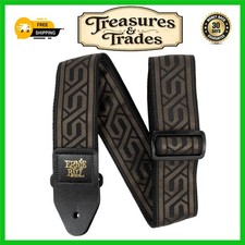 Elegant Jacquard Weave Adjustable Acoustic Electric Guitar Strap 1 Pack