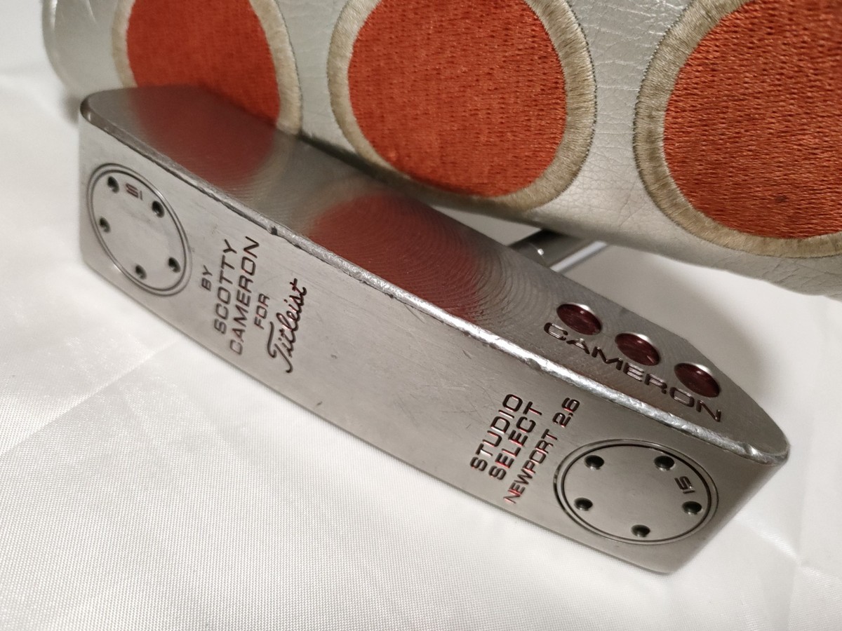 Scotty Cameron STUDIO SELECT NEWPORT 2.6 w/HC RH 34in center Scotty Cameron STUDIO SELECT NEWPORT 2.6 w/HC RH 34in center