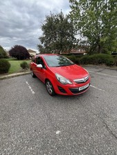 Corsa D 2013 Red 1.0 Petrol 5 Speed Manual 3 Door Cheap Insurance Hv63Fyy £1,000