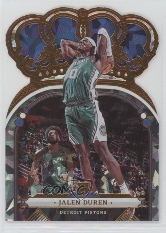 2022-23 Panini Crown Royale Crystal Jalen Duren #34 0t30