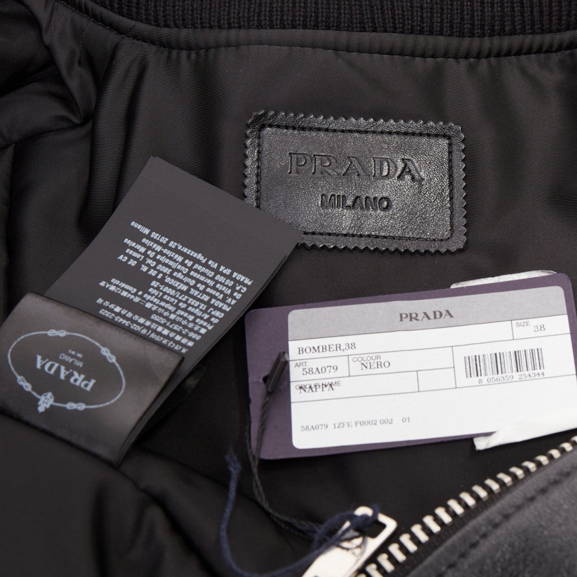 PRADA Raf Simons 2021 Runway lambskin triangle pouch oversized