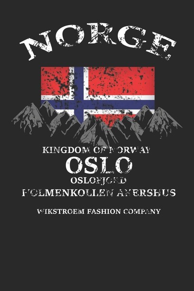 Wikstroem Monatsplaner 15.24 X 22.86 - Norwegen KöNigreich Oslo-image