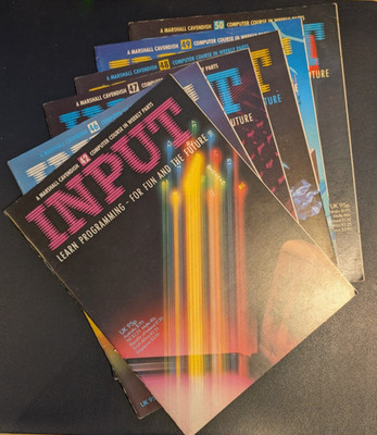 Input Magazine Issue 42, 46, 47, 48, 49, 50 C64 ZX Spectrum BBC Micro Commodore