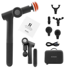 Bondir R2 Pro Percussive Massager with Multiple Attachments and Carrying Case