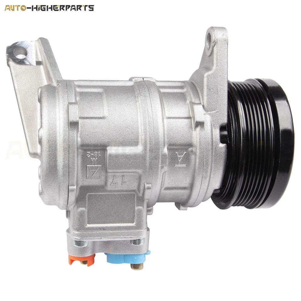 For 1996-2000 Chrysler Town & Country Dodge Grand Caravan A/C AC Compressor - Image 2 of 4