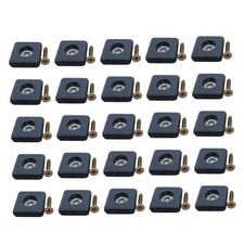 Patins de Meubles Set 20 Pièces - Gris - Patins Premium 25 Patins pour Tapis