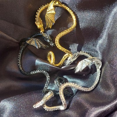 Dragon Ear Cuffs   Gothic Fantasy Jewelry in Gold, Silver & Black | Angelenade