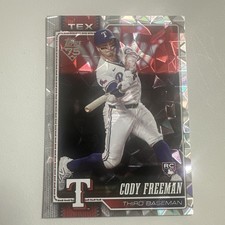 2026 Topps Series 1 - Cody Freeman 224 - Diamante Foil Parallel - Texas Rangers