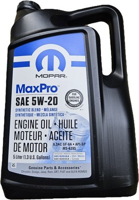 Mopar MaxPro Motoröl 5W-20 5L Kanister