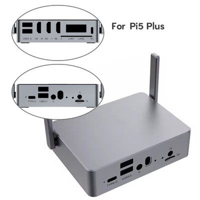 5Plus Armor Case Aluminum Alloy PassiveCooling Enclosure Box