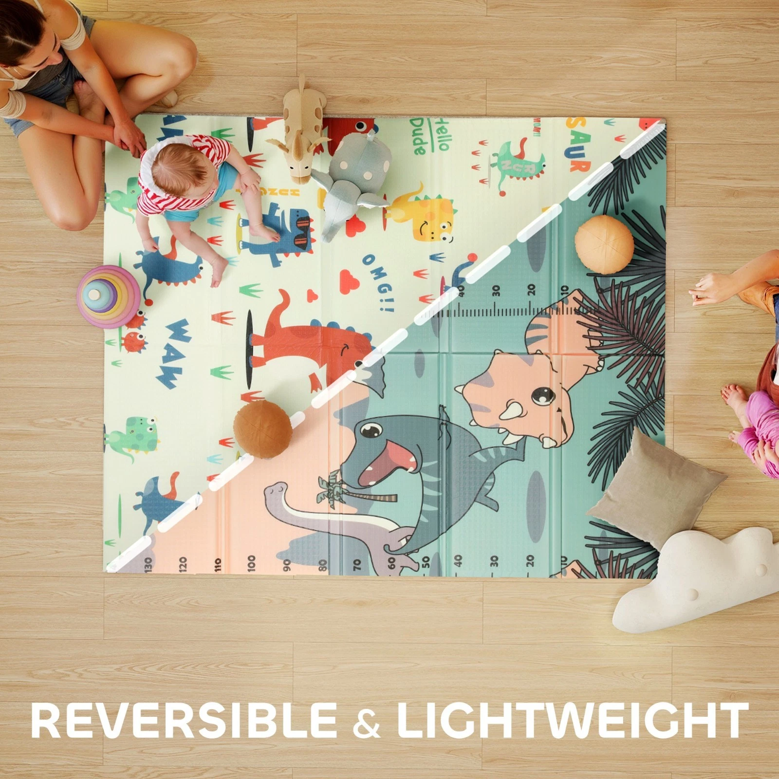 Thick Foam Baby Play Mat Non-Slip Waterproof Play Surface
