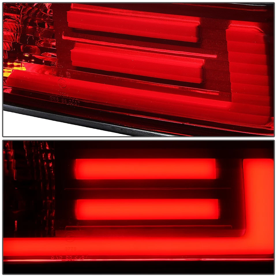 [СВЕТОДИОДНАЯ НЕОНОВАЯ ТРУБКА]ДЛЯ 92-99 BMW E36 СЕДАН КРАСНАЯ/КОПЧЕНАЯ ЛИНЗА ЗАДНИЙ ФОНАРЬ СТОП-СИГНАЛ - Изображение 3 из 4