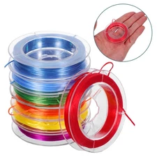 21 Pcs Elastic String for Necklaces Beading Cord Elasticity Stretch Thread