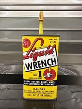 VTG Liquid Wrench Americas #1 Super Penetrant Oil LT-04, 4 Oz Can Made In USA.
