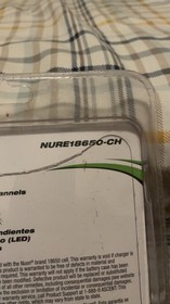 Nuon NURE18650-CH Li-Ion 18650 Mains Charger, 2 Channels, LED Indicator