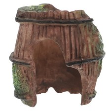 Leopard Gecko Hides Basking Platform Aquatic Turtles Aquarium Cave