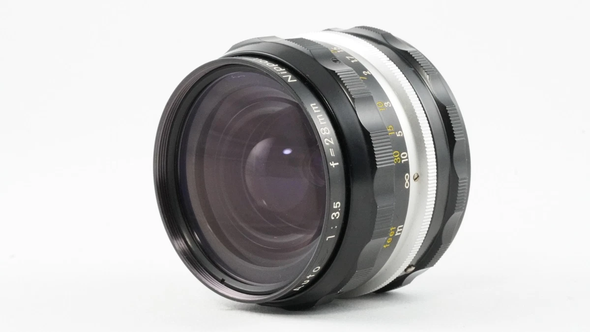 Nikon NIKKOR f/3.5 Camera Lenses 28mm Focal for sale | eBay