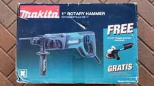 Makita 1 inch Rotary Hammer + 4 1/2 inch Angle Grinder (NEW / UNOPENED)