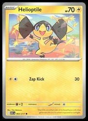 Helioptile 063/217 Ascended Heroes