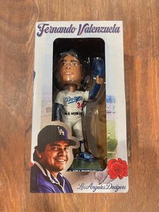 Fernando Valenzuela ボブルヘッドフィギュア Fernando Valenzuela ボブルヘッド フィギュア 34 06 スポーツ