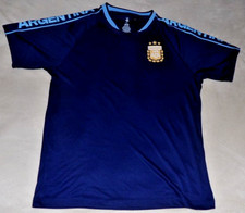AFA Argentina National Team Soccer Jersey Dark Blue Size Large NWT