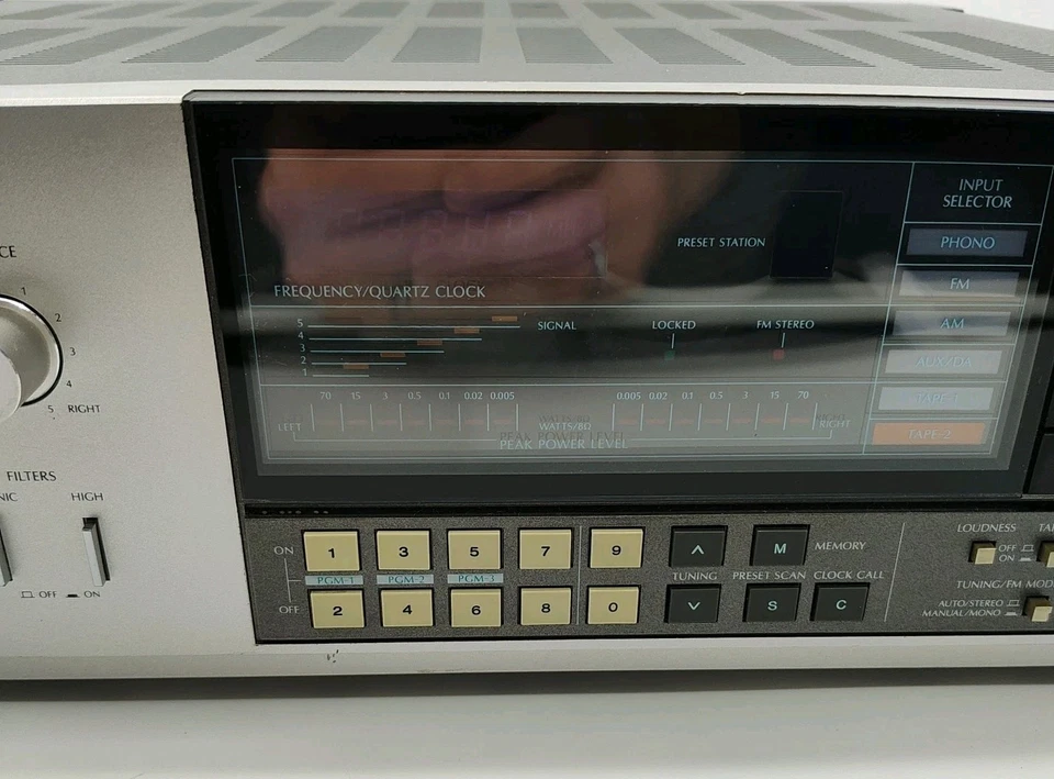 De Colección Sansui Z-5000X AM FM Estéreo Cuarzo Sintetizador Compu-Receptor Amplificador Foto 4 de 4