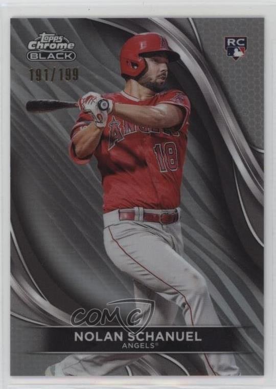 2024 Topps Chrome Black Refractor 191/199 Nolan Schanuel #75 Rookie RC 1a11