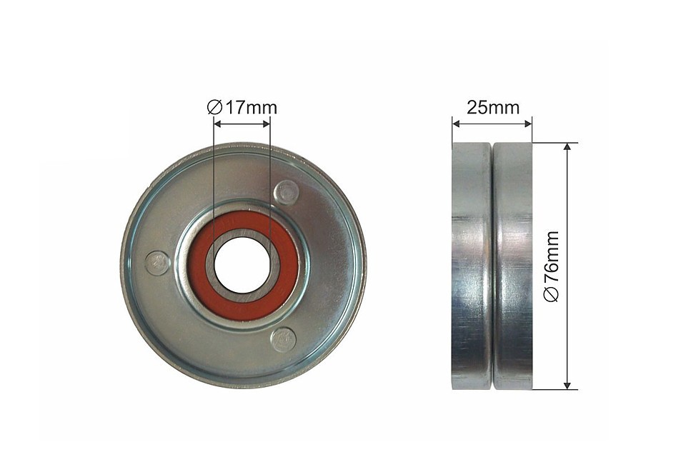 Nty Pulley Idler V-Belt For Chevrolet Aveo Kalos Cruze Lacetti 97 - Image 8