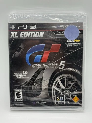 Gran Turismo 5 - XL Edition PS3 PlayStation 3 US Version *New & Sealed*