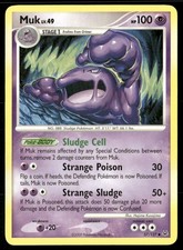 MUK 57/127 UNCOMMON PLATINUM POKEMON LP