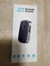 J22 Bluetooth Receiver Car, Noise Cancelling Bluetooth AUX Adapter Hands Free