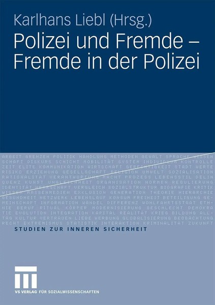 Polizei Und Fremde - Fremde In Der Polizei Karlhans Liebl Taschenbuch 246 S.-image