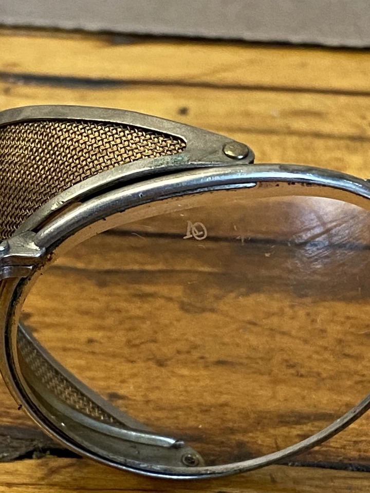 Gafas de seguridad American Optical AO Full Vue de colección gafas protector de malla lateral Foto 3 de 4