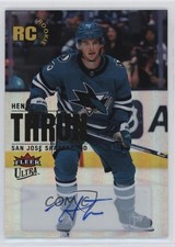 2023 Upper Deck Fleer Ultra Rookies Rainbow Foilboard Henry Thrun #244 Auto 0xm8