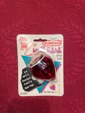 Duncan Imperial Spin Top 1987 Flambeau Products Corp. Vintage Toy - Red