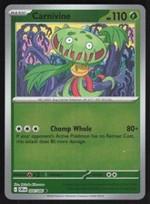 Carnivine Reverse Holo 004/086 NM ME04: Chaos Rising Pokemon Card