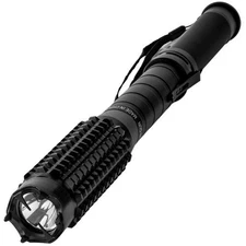 Bad Ass Stun Gun and Flashlight  Self Protection Rechargeable Holster