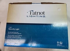 Patriot Lighting Outdoor Security Light Bronze Finish 65 Watt -NEW Dusk to Dawn