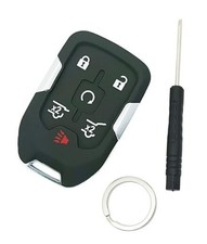 Key Fob Shell Smart Key Cover Case Fit for 2014 2015 2016 2017 Chevy 6 Buttons