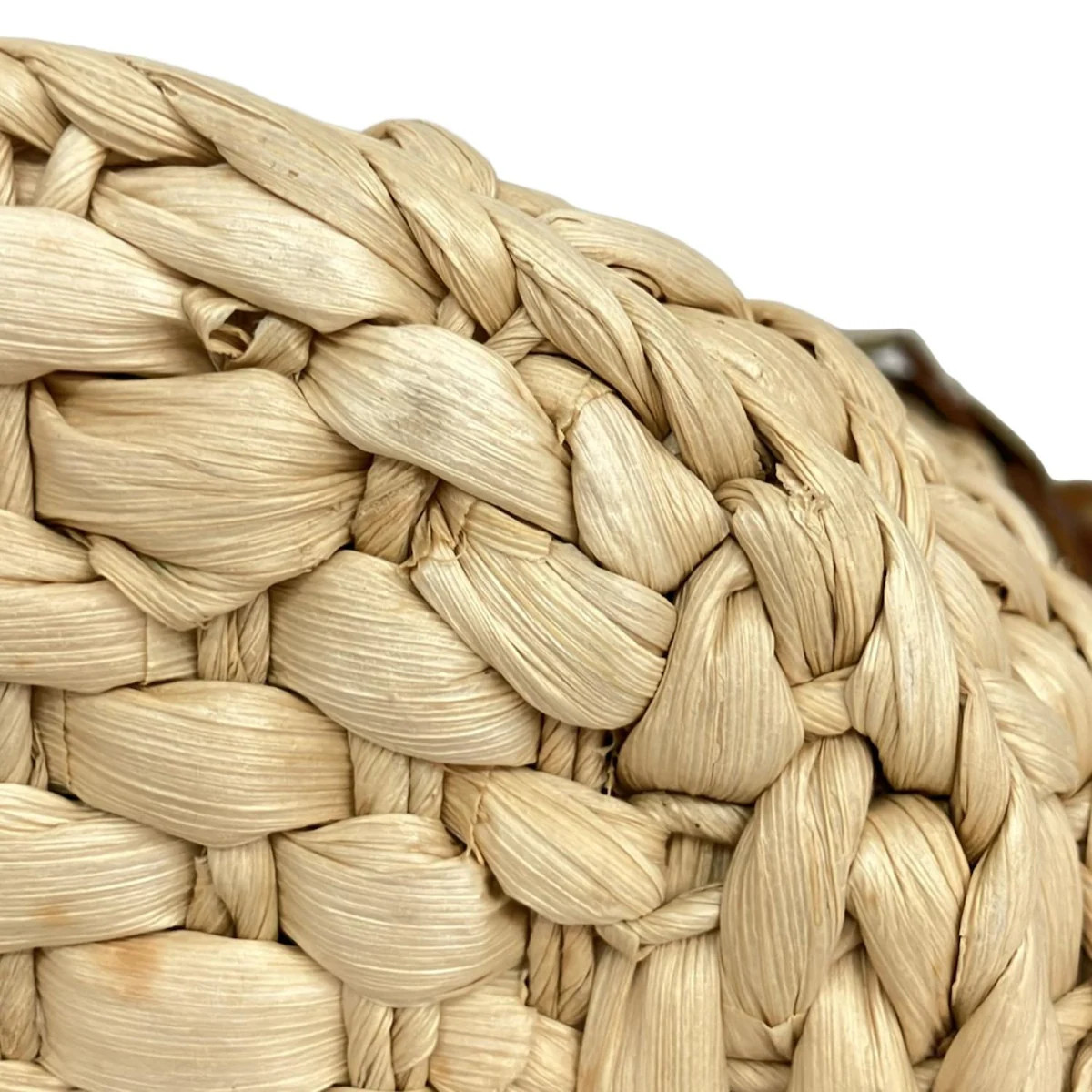 Kate spade - PXRU0802 Beige Gold Brown Straw Leather Tote Bag thumbnail 9