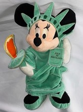 Disney Store Exclusive Minnie Mouse Statue Of Liberty 12  Plush Figure