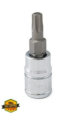 Titan 66925 1/4'' Drive T25 Torx Bit Socket