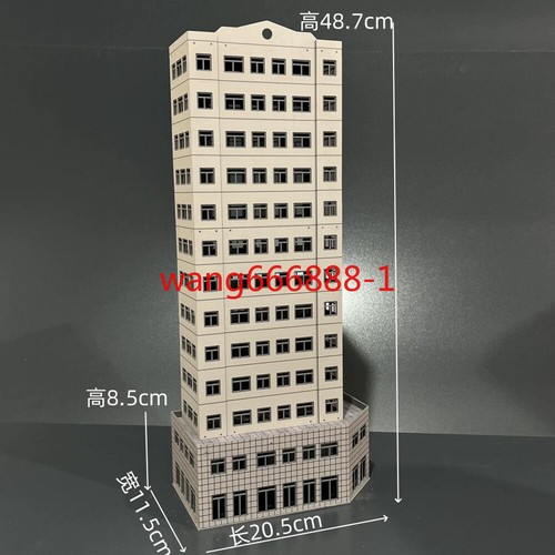 Diorama 1:87 HO Scale Buildings City Scene Model Train Railway Modern Office Kit - Picture 4 of 14